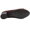JANA 22369 LOW COURT SHOE - BROWN SUEDE